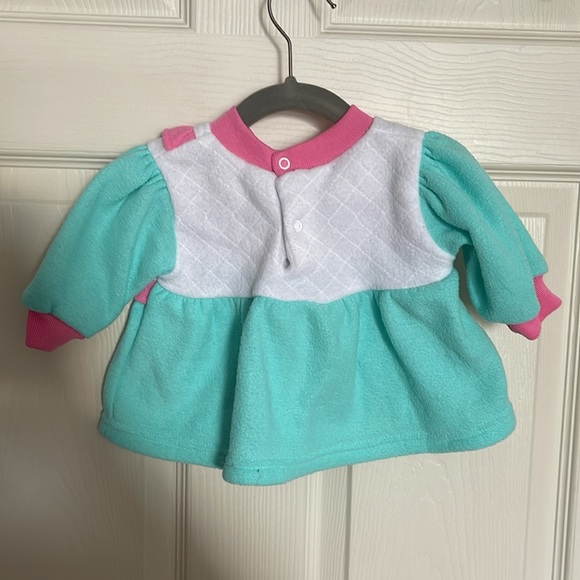 Vintage Small Steps Baby Girl Top. Size 3/6 Months. - Picture 2 of 4